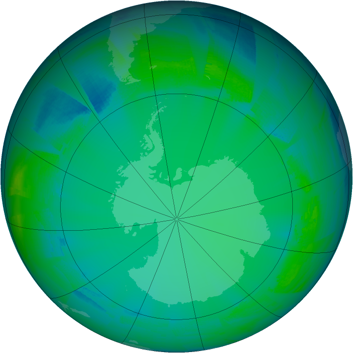 Ozone Map 2009-07-09